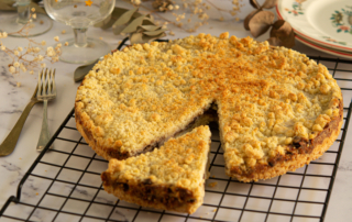 ricetta della sbriciolata con ricotta e cioccolato