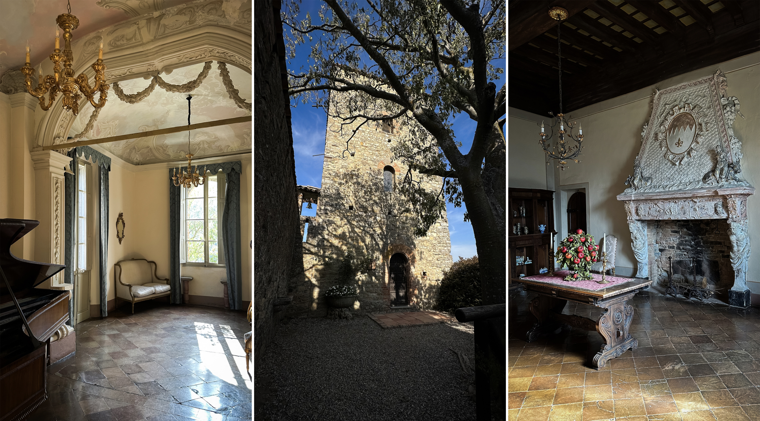 Interni e Torre del Barbagianni - Castello di Gropparello | @saramilletti2023