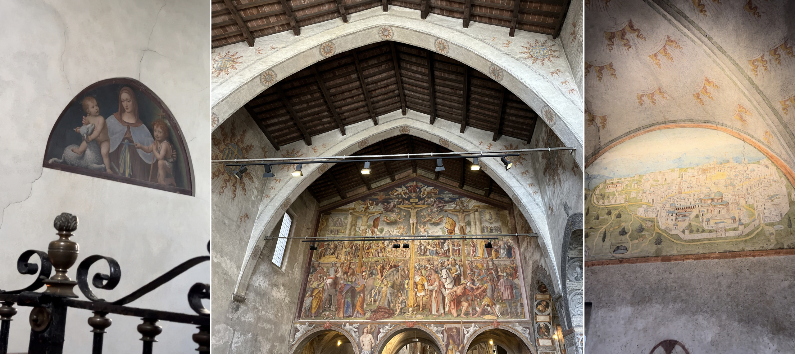 Interno della Chiesa Santa Maria degli Angioli - Lugano