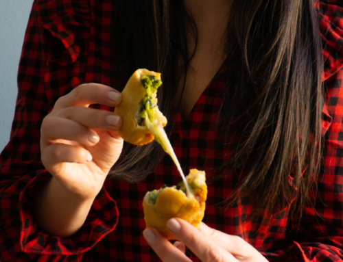 Panzerotti con cime di rapa, Salame Felino IGP e scamorza filante