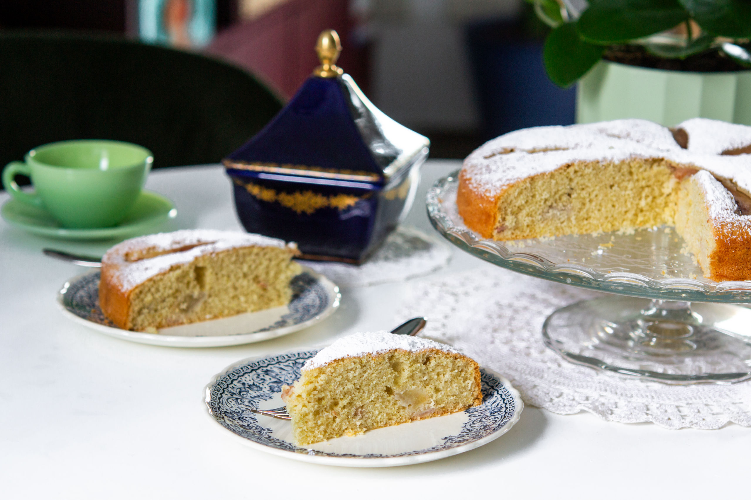 torta soffice con le pere pronta in 30 minuti 