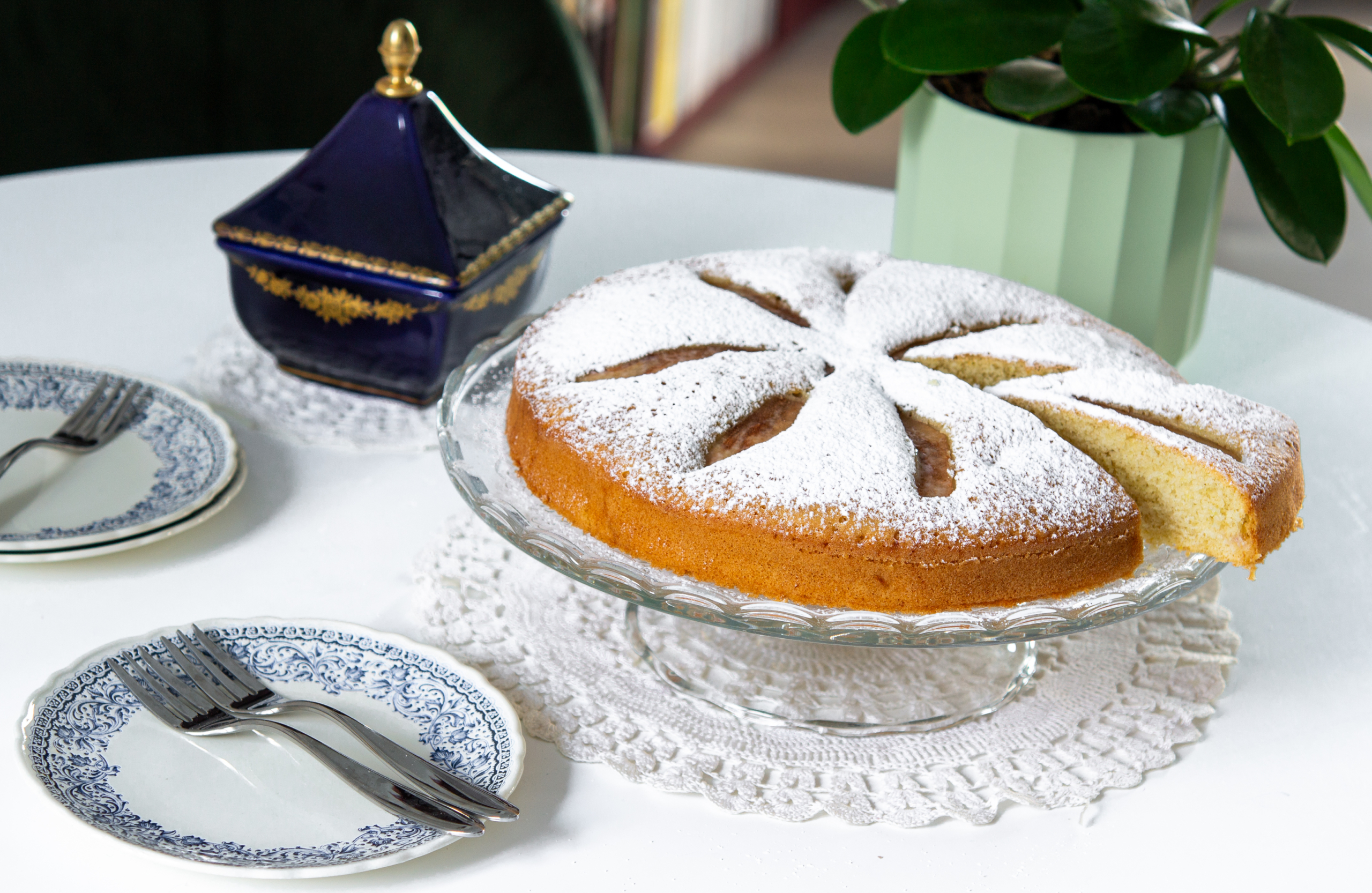 torta soffice con le pere pronta in 30 minuti