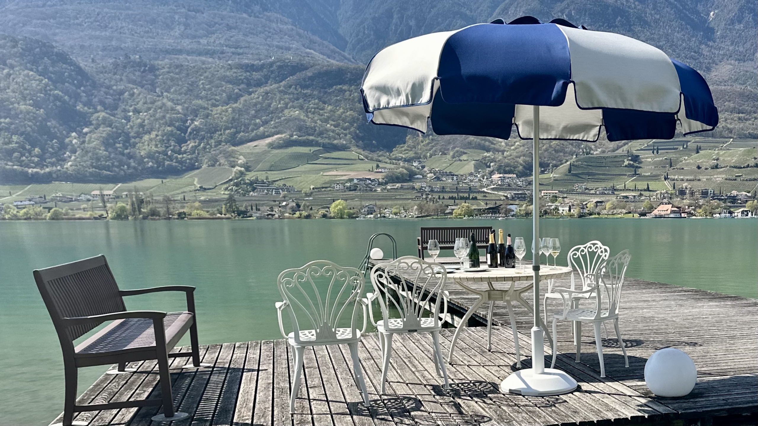lago di Caldaro in estate